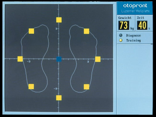 Система за измерване на баланса Lucerne Otopront